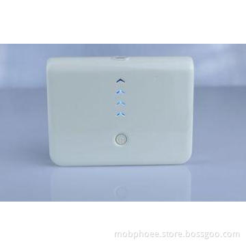 10000mah 18650 Rechargeable Dual USB Power Bank , Portable